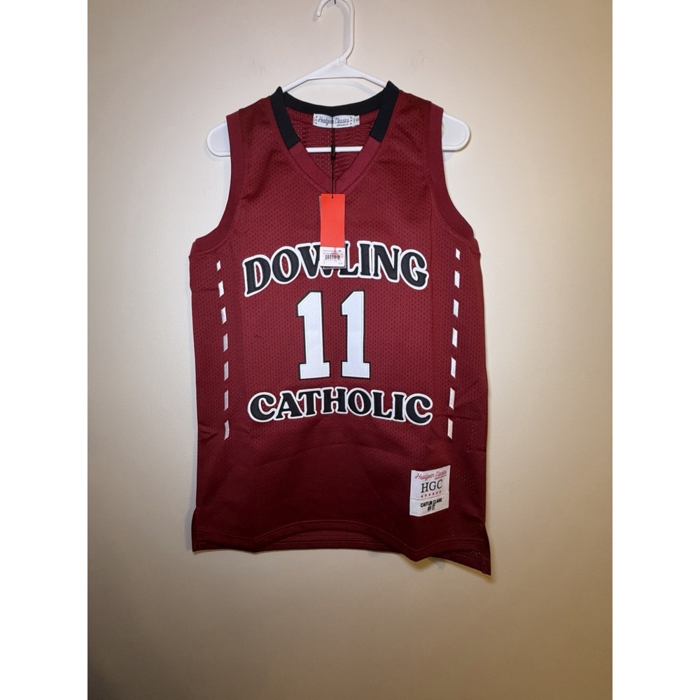 Caitlin Clark Dowling Catholic High School Jersey Men's S by Headgear Classics